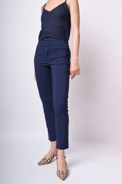 Pantaloni skinny misto viscosa