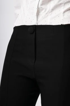 Pantaloni slim-fit misto viscosa