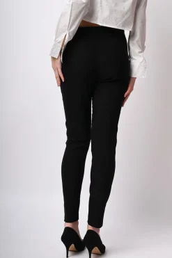 Pantaloni slim-fit misto viscosa
