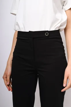 Pantaloni svasati misto viscosa