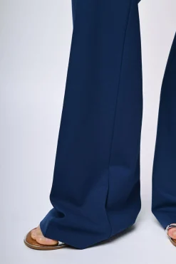 Pantaloni svasati misto viscosa