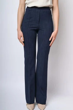Pantaloni svasati misto viscosa