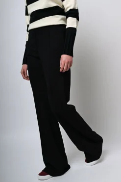 Pantaloni svasati misto viscosa