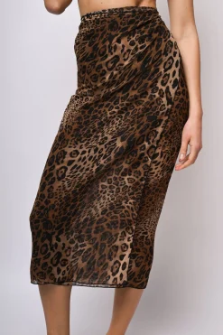 Pareo a stampa animalier
