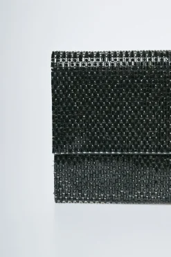 Pochette con strass