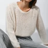 Pull crop misto mohair