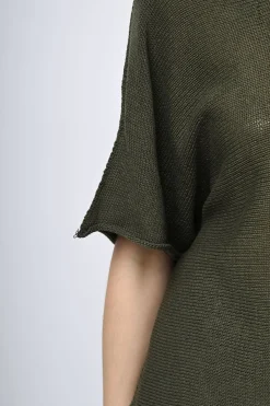 Pull in maglia misto cotone