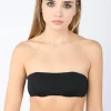 Reggiseno a fascia in microfibra