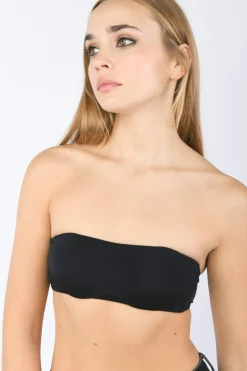 Reggiseno a fascia in microfibra
