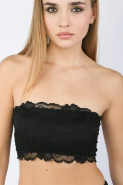 Reggiseno a fascia in pizzo
