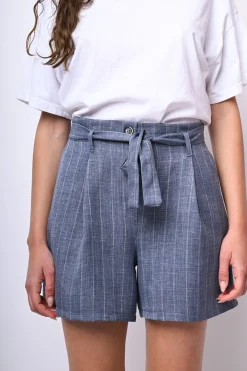 Shorts a stampa gessata