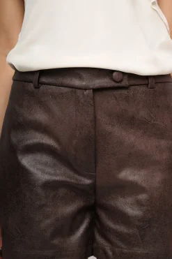 Shorts in similpelle