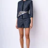 Shorts misto cotone stretch