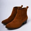 Stivaletti texani in faux suede
