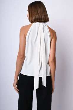 Top allAmericana con strass