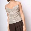 Top con paillettes