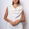 Top con rosa 3D