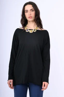 Top in cotone oversize