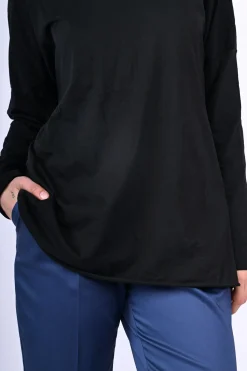 Top in cotone oversize