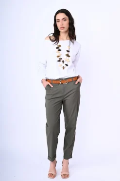 Top in cotone oversize