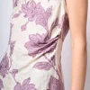 Top in jacquard floreale