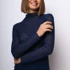 Top in tulle floreale
