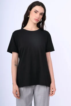 T-shirt in cotone stretch