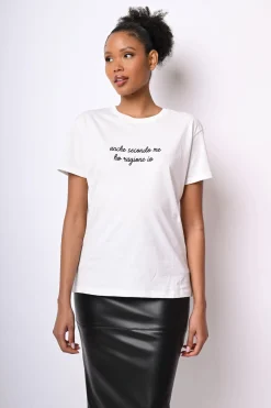 T-shirt Ragione in cotone
